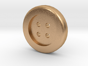 1/6 oz. Gold Button in Natural Bronze