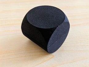 Rocking Ring Box in Black Natural Versatile Plastic