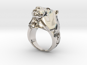 Lion Ring - iXi Design - Fashion Rings - Size 7 in Platinum