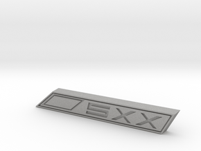Cupra 5XX Text Badge in Aluminum