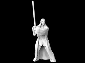 (1/47) Qui-Gon Jinn in Tan Fine Detail Plastic