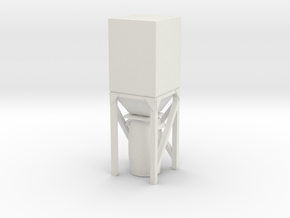 Dust Collector Bin 1/43 in White Natural Versatile Plastic