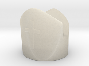 5 x Bishop in White Premium Versatile Plastic