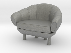 Miniature 1:12 Sofa in Gray PA12: 1:12