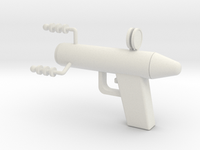 VTTBOTS RAY GUN in White Natural Versatile Plastic