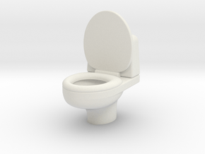 toilet 43 in White Natural Versatile Plastic