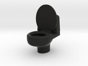 toilet 43 in Black Premium Versatile Plastic