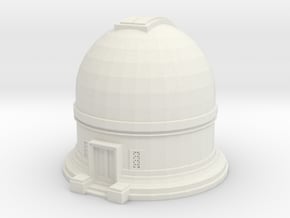 Observatory 1/87 in White Natural Versatile Plastic
