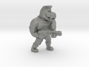 Pigcop Classic2 miniature for games rpg scifi DnD in Gray PA12