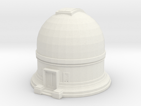 Observatory 1/144 in White Natural Versatile Plastic