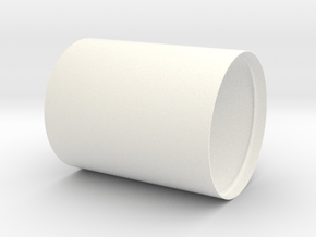 Lo/Tr-02-2020 Center-drum for Trailex-London in White Processed Versatile Plastic