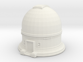 Observatory 1/285 in White Natural Versatile Plastic