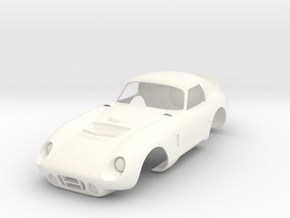 1:24 Shelby Daytona in White Processed Versatile Plastic