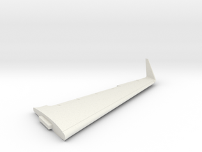 G550-144Scale-Detailed-04-Wing-left in White Natural Versatile Plastic