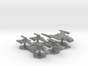 7000 Scale Romulan Fleet Fast Ship Collection MGL in Gray PA12