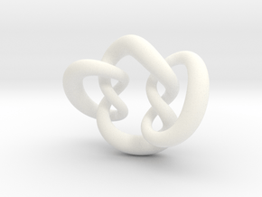 Knot A in White Processed Versatile Plastic