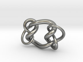 Knot C in Natural Silver