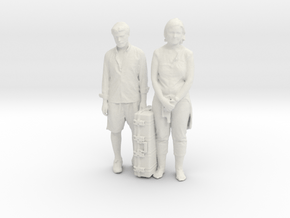 Printle S Couple 236 - 1/24 - wob in White Natural Versatile Plastic