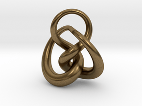 Knot F in Natural Bronze