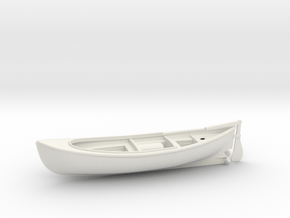 1/30 USN 26ft Whaleboat in White Natural Versatile Plastic