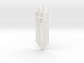 DOTM voyager Sentinel Prime swords in White Processed Versatile Plastic