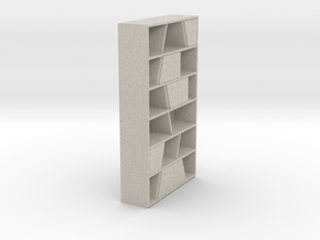 Modern Miniature 1:24 Cabinet in Natural Sandstone: 1:24