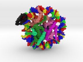 Nucleosome in complex with Sox2 in Natural Full Color Sandstone