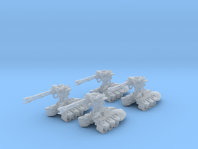 Space Skeleton Heavy Destroyer 6mm Epic Infantry in Smooth Fine Detail Plastic