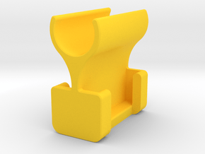 Syringe Holder in Yellow Processed Versatile Plastic: Extra Small