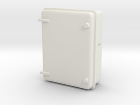 Wall Electrical Cabinet 1/35 in White Natural Versatile Plastic