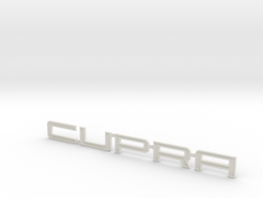 CUPRA Logo for the lower grille in White Natural Versatile Plastic