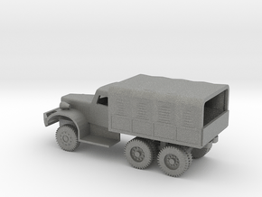 1/72 Scale Diamond T Cargo Truck with cover in Gray PA12