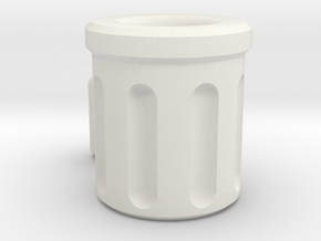 Trashcanweight in White Natural Versatile Plastic