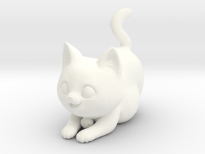 Wigglebottom the cat in White Processed Versatile Plastic