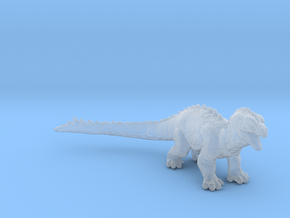 Rhedosaurus kaiju 35mm miniature beast 20k fathoms in Tan Fine Detail Plastic