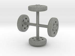 DIVCO-Wheels-Ribbed in Gray PA12