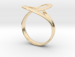 Kiss | Ring  in 14K Yellow Gold: Medium