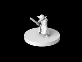 (IA) Yoda in Smooth Fine Detail Plastic