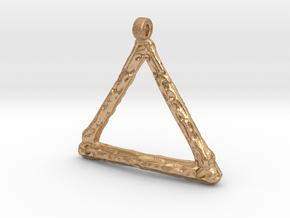 Patronus Necklace frame in Natural Bronze