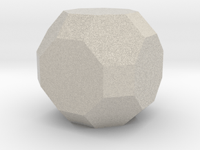 gmtrx solid lawal truncated cuboctahedron   in Natural Sandstone
