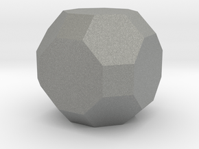 gmtrx solid lawal truncated cuboctahedron   in Gray PA12