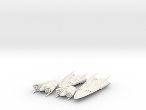 Slipstream B Legacy Set 1-2-3-4 in White Natural Versatile Plastic