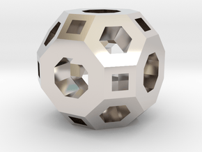 gmtrx 18mm lawal v1 skeletal truncated cuboctahedr in Platinum