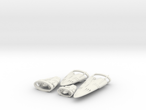 Slipstream E Legacy Set 1-2-3-4 in White Natural Versatile Plastic