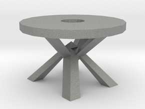 Modern Miniature 1:48 Table in Gray PA12: 1:48 - O