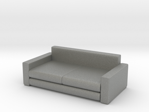 Modern Miniature 1:48 Sofa in Gray PA12: 1:48 - O