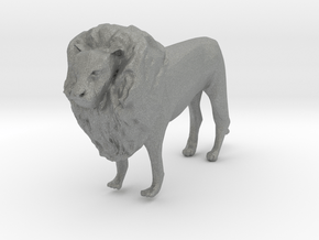 HO Scale Lion in Gray PA12