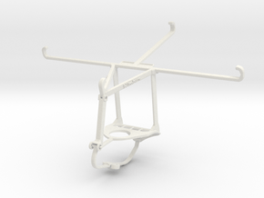 Controller mount for Nimbus & Apple iPad mini 2 -  in White Natural Versatile Plastic