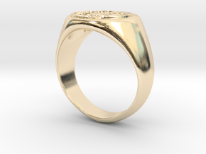 Size 10 Targaryen Ring in 14K Yellow Gold
