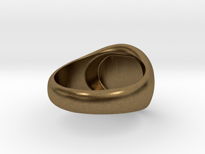 Size 7 Targaryen Ring in Natural Bronze: 7 / 54